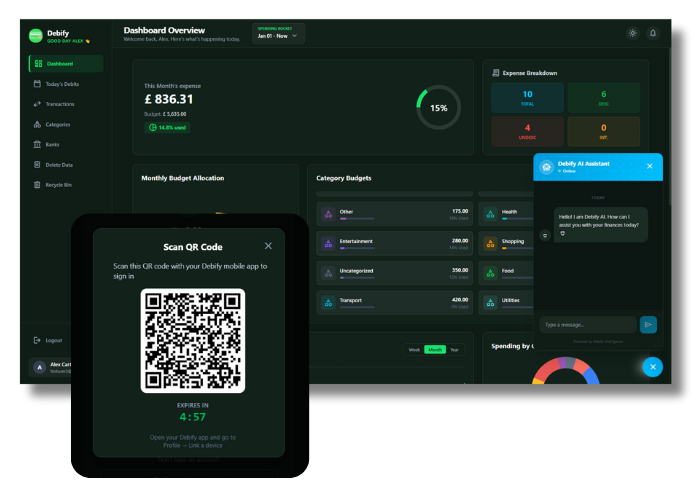 Web Portal Dashboard